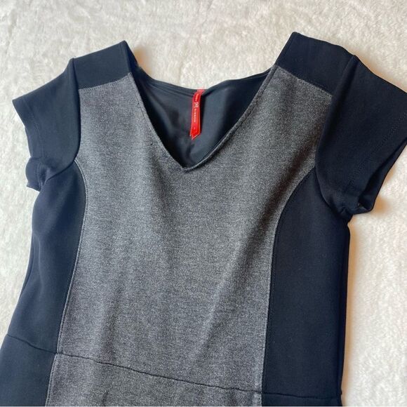 Ruby Ribbon Rita Panel Dress Gray and Black Body Shaping Dress Size Small - Picture 6 of 15